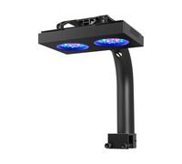 NICREW HyperReef 100 Gen 2 Reef LED Light, 100W Reef Aquarium Lighting for SPS LPS Corals and Saltwater Fish Tanks, Enhanced Violet and Blue Spectrum, Wide Angle Lens, 5 Channels Fully Programmable