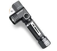 NICRON Flashlight, N7 600 Lumens Tactical Flashlight, 90 Degree Ip65 Waterproof Led Mini Flashlight 4 Modes- Best High Lumens are for Camping, Outdoor, Hiking （Not Including Batteries） Gift