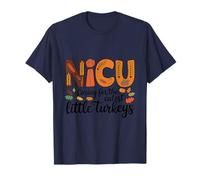 NICU Caring for The Cutest Little Turkeys Fall Thanksgiving T-Shirt