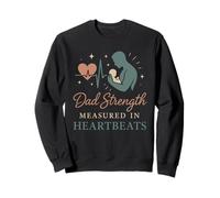 NICU Dad Preemie Father Tiny But Mighty Neonatal Care Fight Sweatshirt