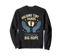NICU Dad Preemie Father Tiny But Mighty Neonatal Care Fight Sweatshirt