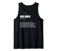 NICU Nurse Definition Funny Caregiver Appreciation Tank Top