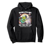 Nicu Nurse Helping Little Ones First Leap Neonatal Nurse Pullover Hoodie
