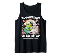 Nicu Nurse Helping Little Ones First Leap Neonatal Nurse Tank Top
