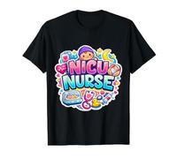 NICU Nurse Neonatal Intensive Care Unit Nursing Cute Babies Value Graphic T-Shirt, Men, Black, M