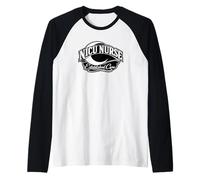 NICU Nurse Neonatal Intensive Care Unit Raglan Baseball Tee