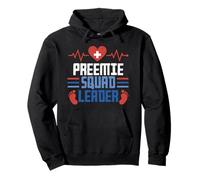 NICU Nurse Preemie Squad Leader Pullover Hoodie