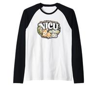 NICU Nurse Raglan Baseball Tee