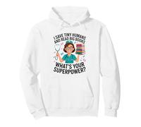 Nicu Nurse Saves Tiny Humans Reads Big Books Book Lover Pullover Hoodie