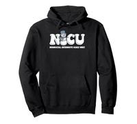 NICU Nurse Snowman Winter Cozy Merry Christmas Xmas Matching Pullover Hoodie