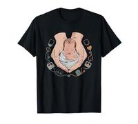 Nicu Nurse Tiny Baby Footprint Neonatal Intensive Care Unit T-Shirt