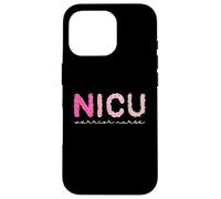 NICU Warrior Nurse Appreciation Micro Preemie Baby Caregiver Case for iPhone 16 Pro