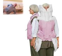 Nicvrea APP Anti-fall Airbag Vest, Elderly Protective Vest with positioning/Ask for Help/Sports Records Function, 0.08S Airbag Pops Up,320°all-inclusive Protection,for Man, Woman,Pinkforfemale-XXL