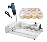 Nicvrea Shrink Film Shrink Wrap Sealer, Shrink Wrap Machine 2 In 1 Hand Wrapping Machine Shrink Wrap Machine With 1800W Heat Gun 45cm