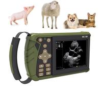 Nicvrea Ultrasound Scanner Veterinary, Vet Digital Portable B-Ultra Sound Scanner Machine Farm Animals Pet with 3.5 Mhz Probe for Dog, Cat and Pig Pregnancy for Pregnancy Test