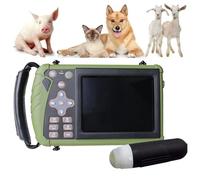 Nicvrea Veterinary Ultrasound Scanner Kit, Portable Ultrasound Scanner Veterinary, Multi-Function Veterinary Ultrasound Machine, B-Ultrasound Scanner for Pig Goat Pregnancy