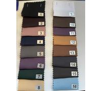 Nida Crepe Fabric Abaya Dress 100% Polyester Extra Wide Fabric 68'' by The Meter (Grey 5)