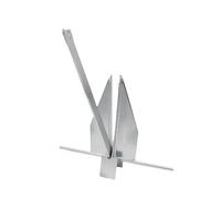 NIDAYE Boat Anchor Kit - Hot-Dipped Galvanized Steel, 6kg Rotating Claw Anchor With 2m Chain and 30m Rope for Pontoon, Sailboat, Yachts up to 9.5m