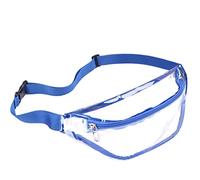 Nidddiv Folder Bags Waterproof Belt Bag Transparent Belt Bag Women's Waterproof Transparent Belt Bag Cute Waist Bag with Adjustable Strap Transparent Throwing Knife, blue, standard size, duffel
