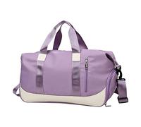 Nidddiv Twist Lock for Bags Brass for Women Hand Luggage Travel Bag Sports Bag Travel Bag for Women Dress with Pockets 46, purple, standard size