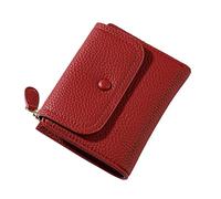 Nidddiv Wallets Men's Crazy Women's Multifunctional Fashion Fresh and Cute Purse Pickpocket Purses Women, red, standard size