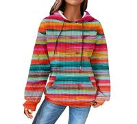 Nidddiv Women Pet Pouch Coat Hoodie Long Sleeve Big Pocket Hooded Pullover Warm Sports Jacket Cat Puppy Holder Solid Sweatshirt Thick Pile Thermal Sweater For Ladies UK Solid colour Coats Jumpers