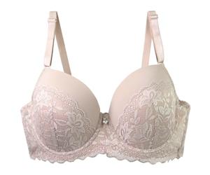 Nidddiv Women's Lace Bra with Underwire, Large Sizes, Comfort Dirndl Bra, Push Up, Large Breasts, Strong Hold Bralette, Soft Underwear, Breathable Bra, Comfort Support for Everyday Use