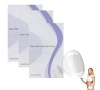 Niddk-Tirzepatide Nano Patch, Natural nano microneedle patch, Long-lasting Visible Skin Tightening, Gentle Skin Care for Every Beauty， Body Care patch for Women and Men (3Pcs)