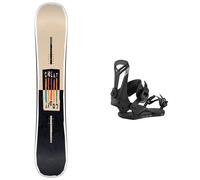 Nidecker - All-mountain Snowboard bindings - Pack Cheat Code 2026 for Men - Beige Beige S.M.L.XL