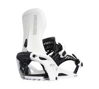 Nidecker LT Supermatic Hybrid Automatic Step-in Bindings, White, Large