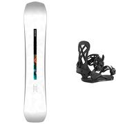 Nidecker - All-mountain snowboard - Pack Escape 2027 for Men - White White 156 cm.159 cm.165W cm