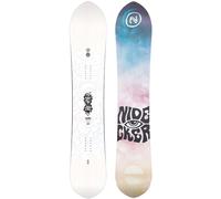 Nidecker Alpha All Mountain Snowboard, 162cm W White Deck/Multi Base 2024