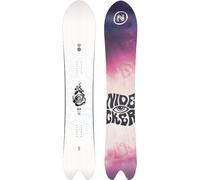 Nidecker Beta Freeride/Powder Snowboard, 162cm White Deck/Multi Base 2024