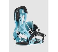 Nidecker Flow Nx2 Hybrid 2026 Snowboard Bindings cyan M
