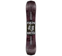 Nidecker - Freestyle all-mountain snowboard - Sensor Women 2026 for Women in Wood - Size 139 cm - Red Red 139 cm