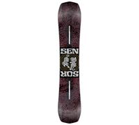 Nidecker - Freestyle all-mountain snowboard - Sensor Women 2026 for Women in Wood - Size 150 cm - Red Red 150 cm