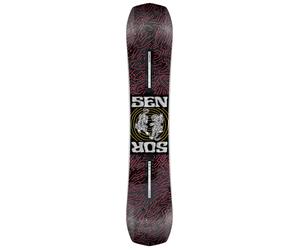 Nidecker - Freestyle all-mountain snowboard - Sensor Women 2026 for Women in Wood - Size 153 cm - Red Red 153 cm
