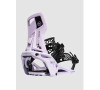 Nidecker Supermatic OG Snowboard Bindings - Auto Open System with Reclining Highback - Size S - Heather