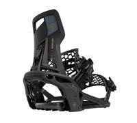 Nidecker - All-Mountain Snowboard Bindings - Supermatic OG Black in Nylon - Size S Black S