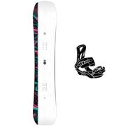 Nidecker - Pack Snowboard Venus - 151 + Fifty Black - Snowboard