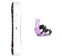 Nidecker - Snowboard Bindings - Pack Venus 2025 for Women in Nylon - White White