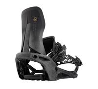 Nidecker Supermatic Carbon Snowboard First Universal, Dual-Entry, Automatic Binding - Comfortable and Reliable as a Regular Two-Strap Binding - Genuine Game Changer with its Drop in tech