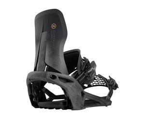 Nidecker Supermatic Carbon Snowboard First Universal, Dual-Entry, Automatic Binding - Comfortable and Reliable as a Regular Two-Strap Binding - Genuine Game Changer with its Drop in tech