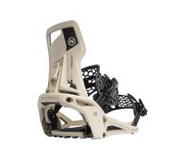 Nidecker Supermatic OG Snowboard First Universal, Dual-Entry, Automatic Binding - Comfortable and Reliable as a Regular Two-Strap Binding - Genuine Game Changer with its Drop in tech - Desert