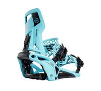 Nidecker - Supermatic Snowboard Bindings - Escape Cyan NEW FOR 2025