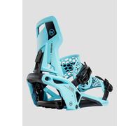Nidecker Supermatic Snowboard Bindings escape cyan S