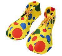 NIDHFG 1 Pair Of Children'S Clown Shoes, Creative Personality, Adjustable Lace-Up Shoes, Role-Playing Props, Performance Dress-Up Shoes.