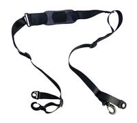 NIDHFG 1 Piece Black Scooter Shoulder Strap, Adjustable Size, Creative Multi-Functional Back Strap, Outdoor Convenience, Scooter Support Strap.