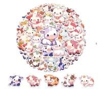 NIDHFG 100 Colored Calf Stickers, Cute Cartoon Stickers, Graffiti Stickers, Decorative Guitar, Notebook, Suitcase.