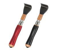 NIDHFG 2 Pieces Back Itch Tickling Tool, Telescopic Itch Tickling Device, Creative Itch Tickling Device, Manual Massage Tool.